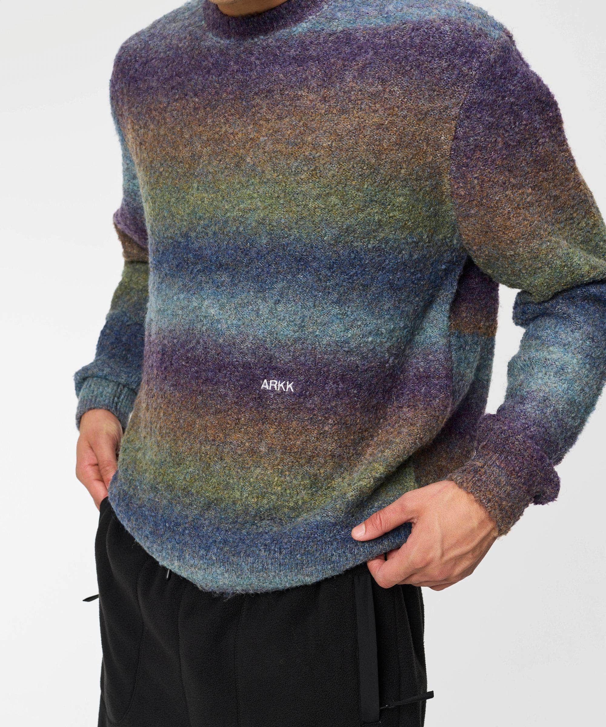 ARKK Apparel Knit Crew | Grey Green Knit Crew