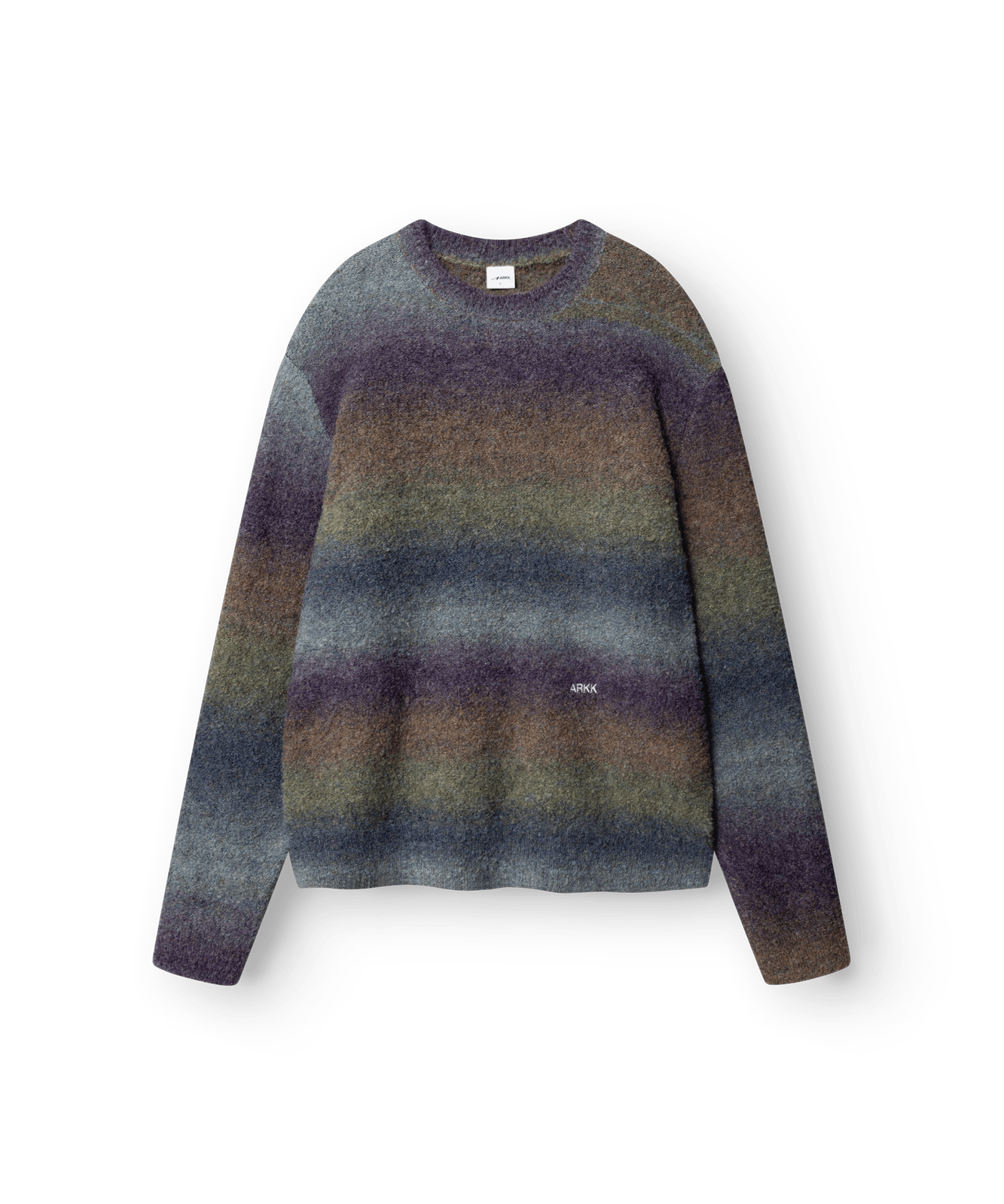ARKK Apparel Knit Crew | Grey Green Knit Crew