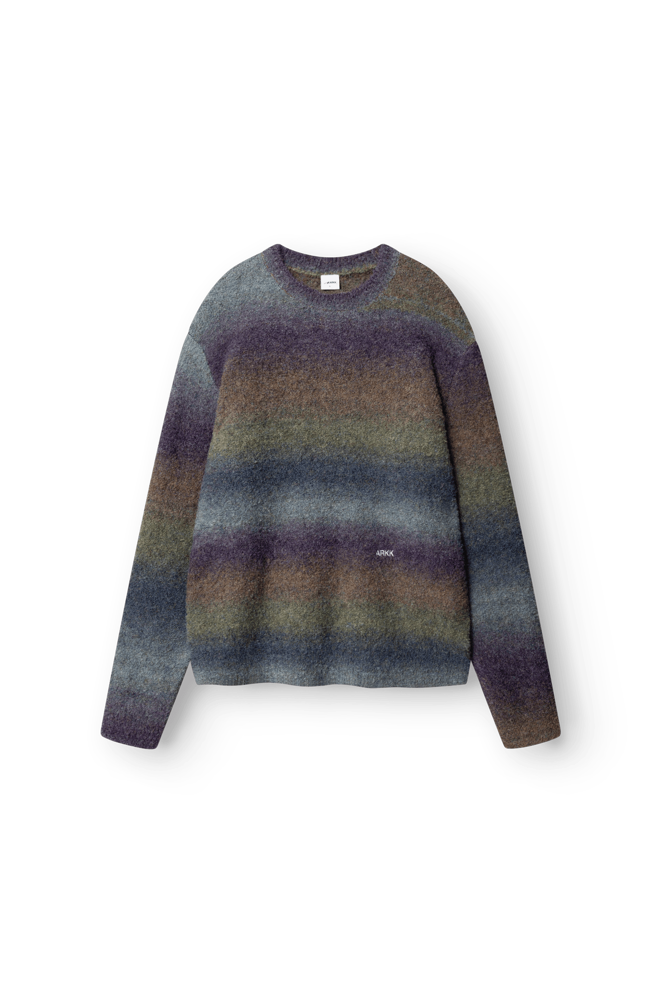 ARKK Apparel Knit Crew | Grey Green Knit Crew