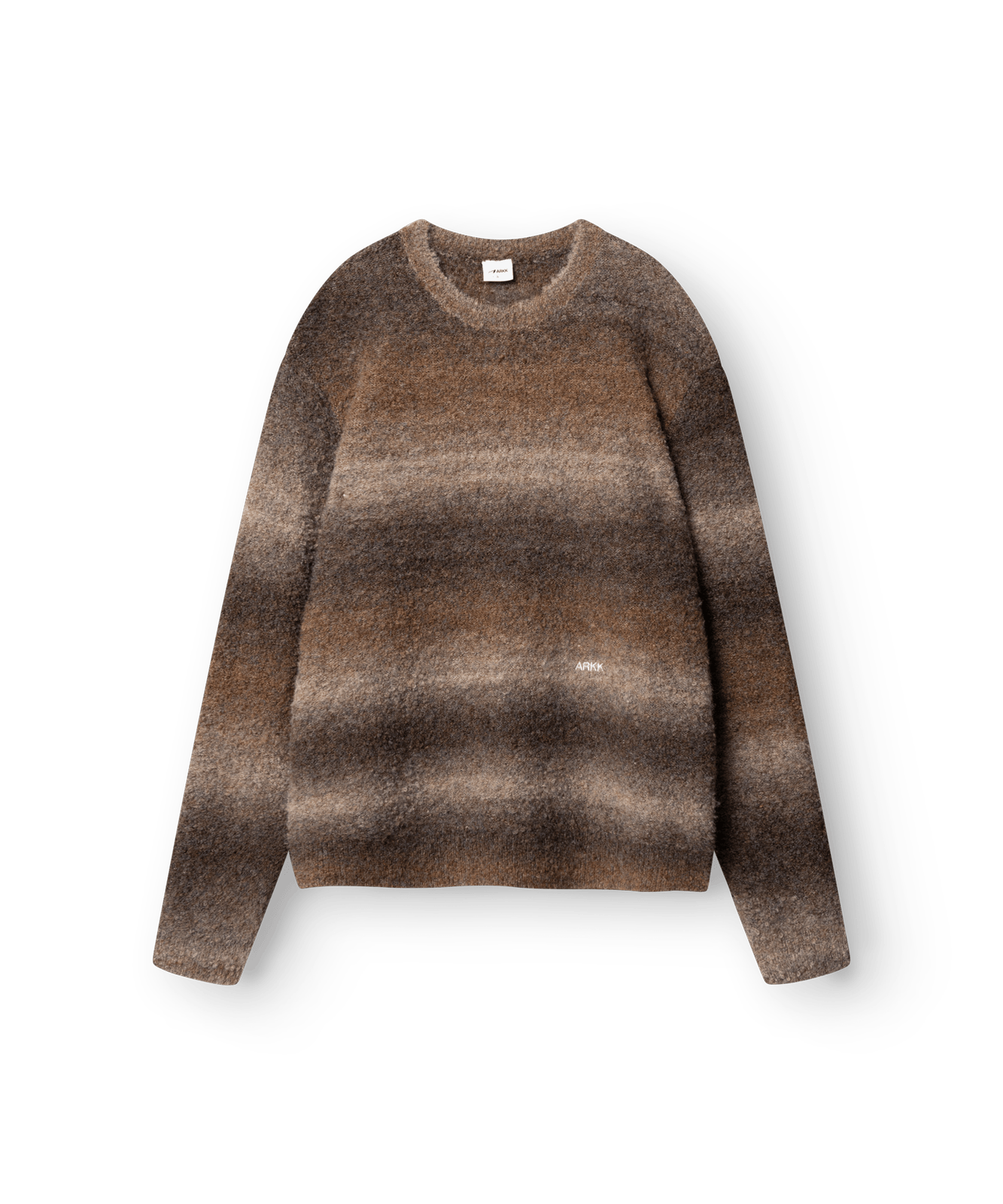 ARKK Apparel Knit Crew | Navy Brown Knit Crew