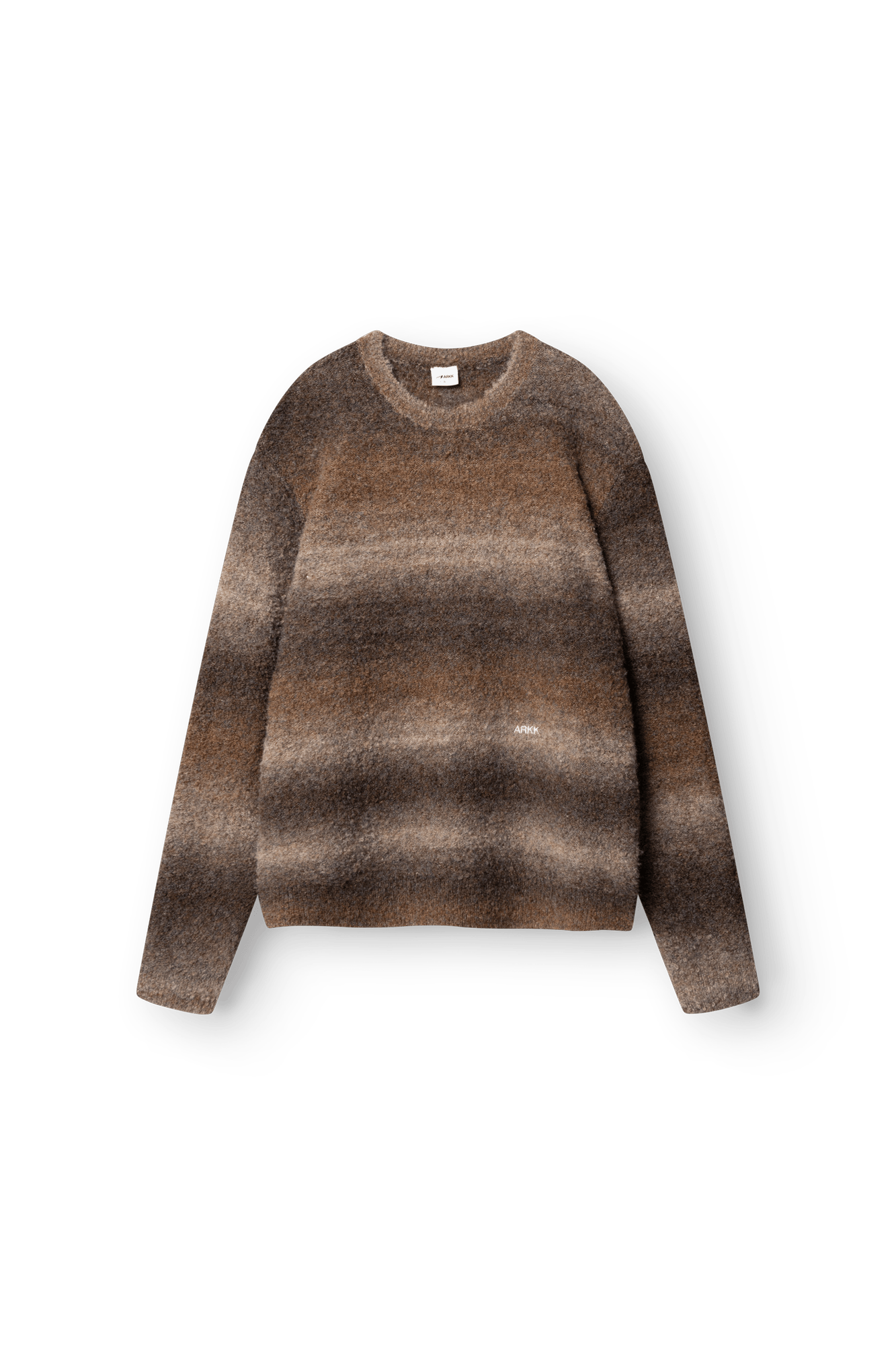 ARKK Apparel Knit Crew | Navy Brown Knit Crew