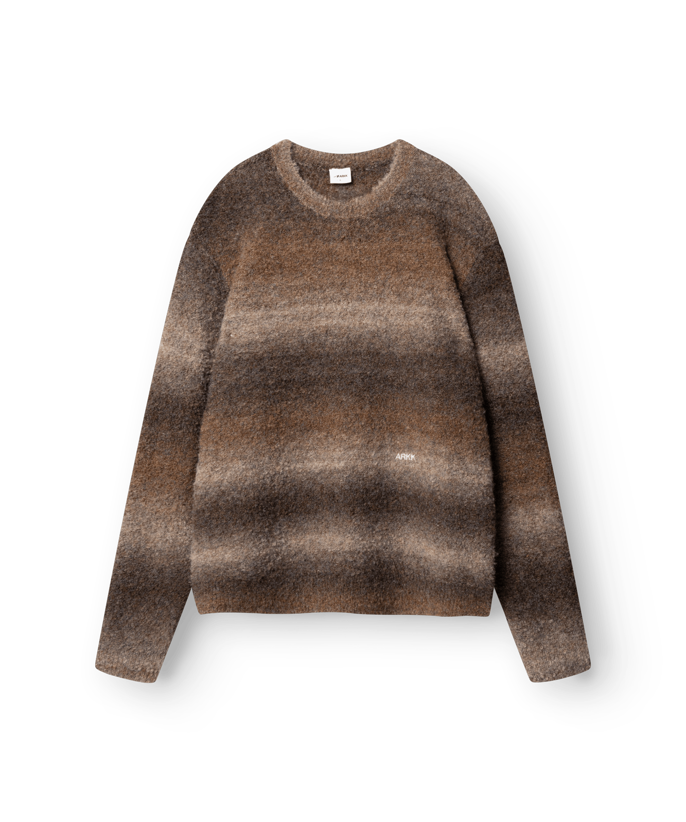 ARKK Apparel Knit Crew | Navy Brown Knit Crew