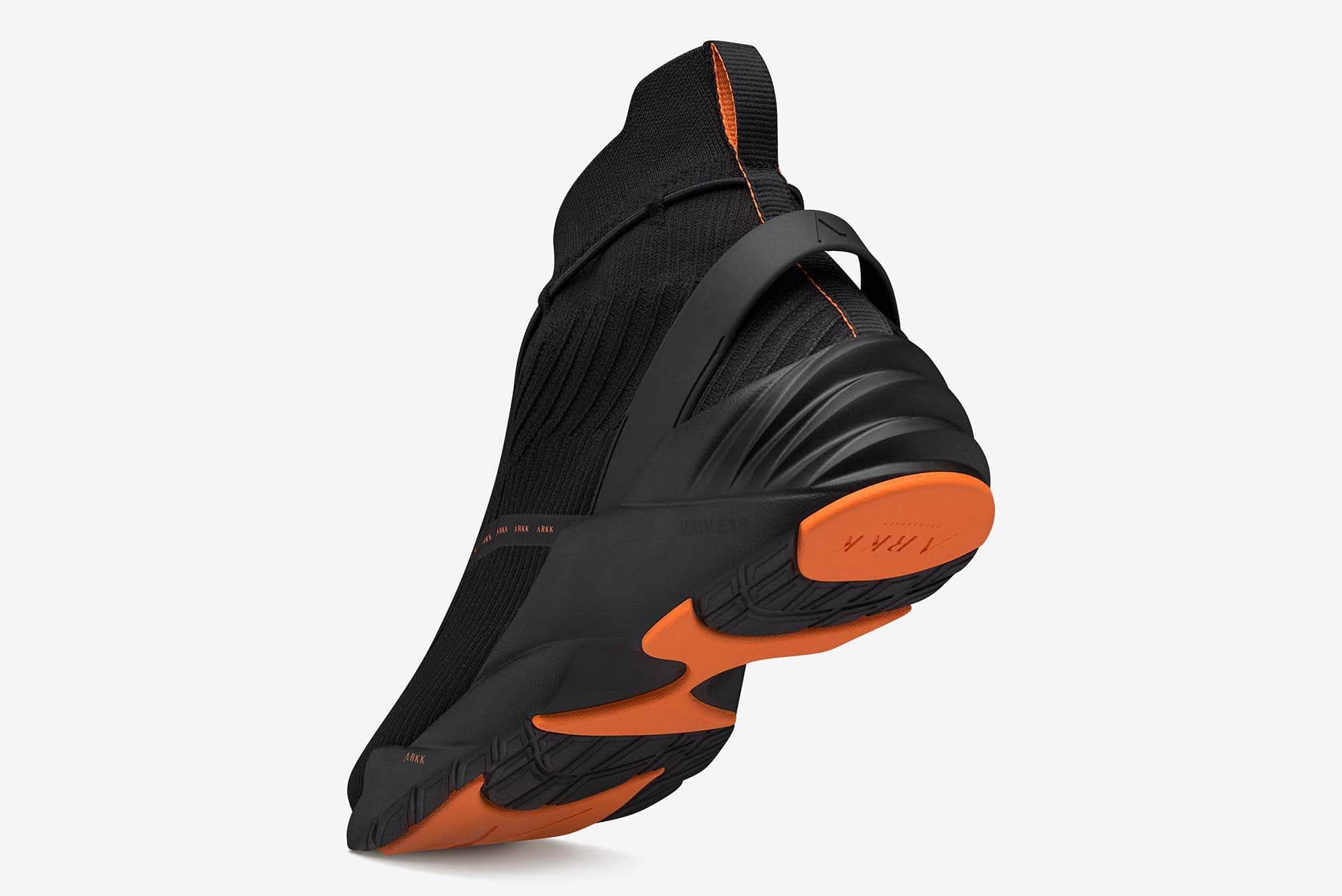ARKK Collection Octako FG W13 Black Vibrant Orange-Men Octako Black
