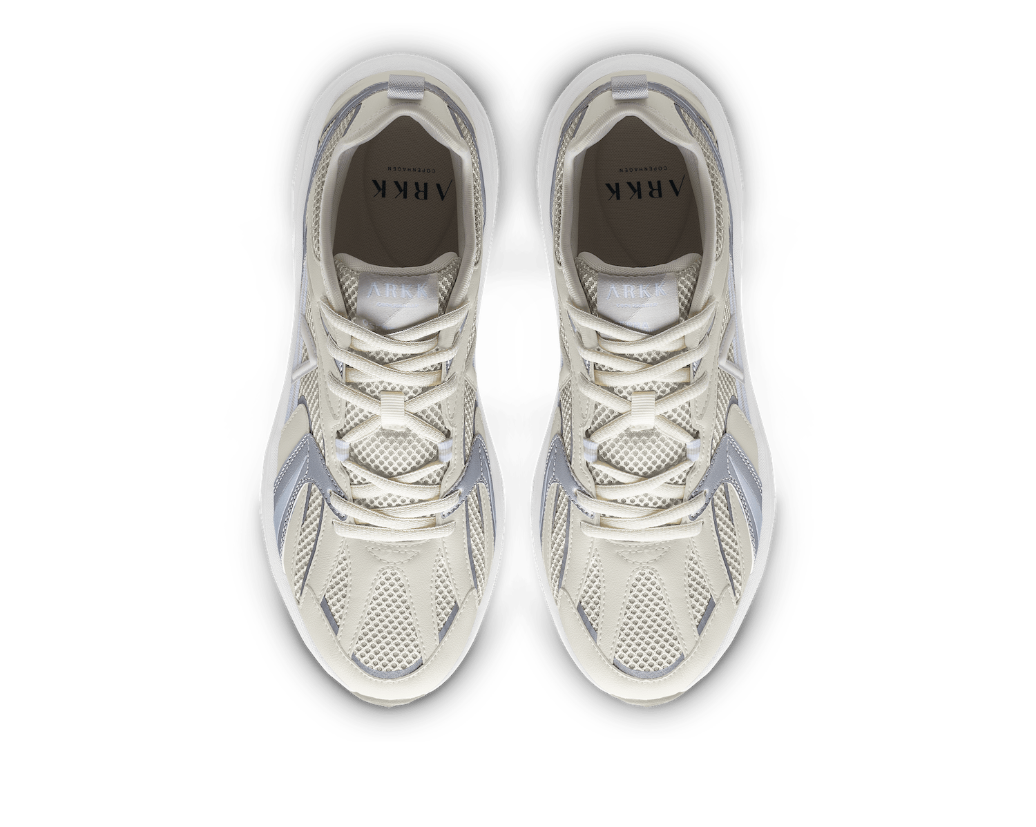 ARKK Collection Oserra Mesh S-SP | Marshmallow Silver | Men Oserra