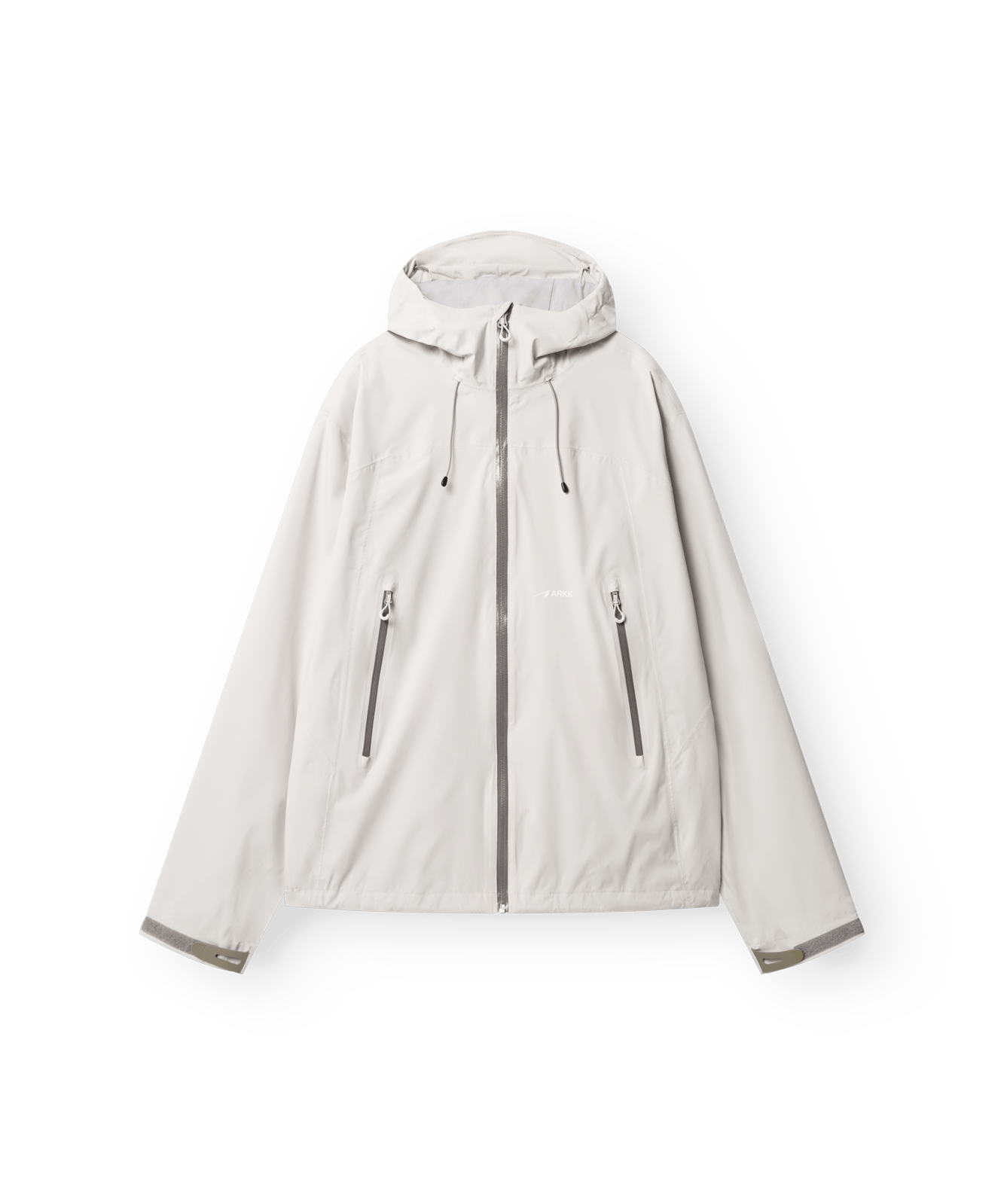 ARKK Apparel Rain Jacket | Bone Grey Jacket