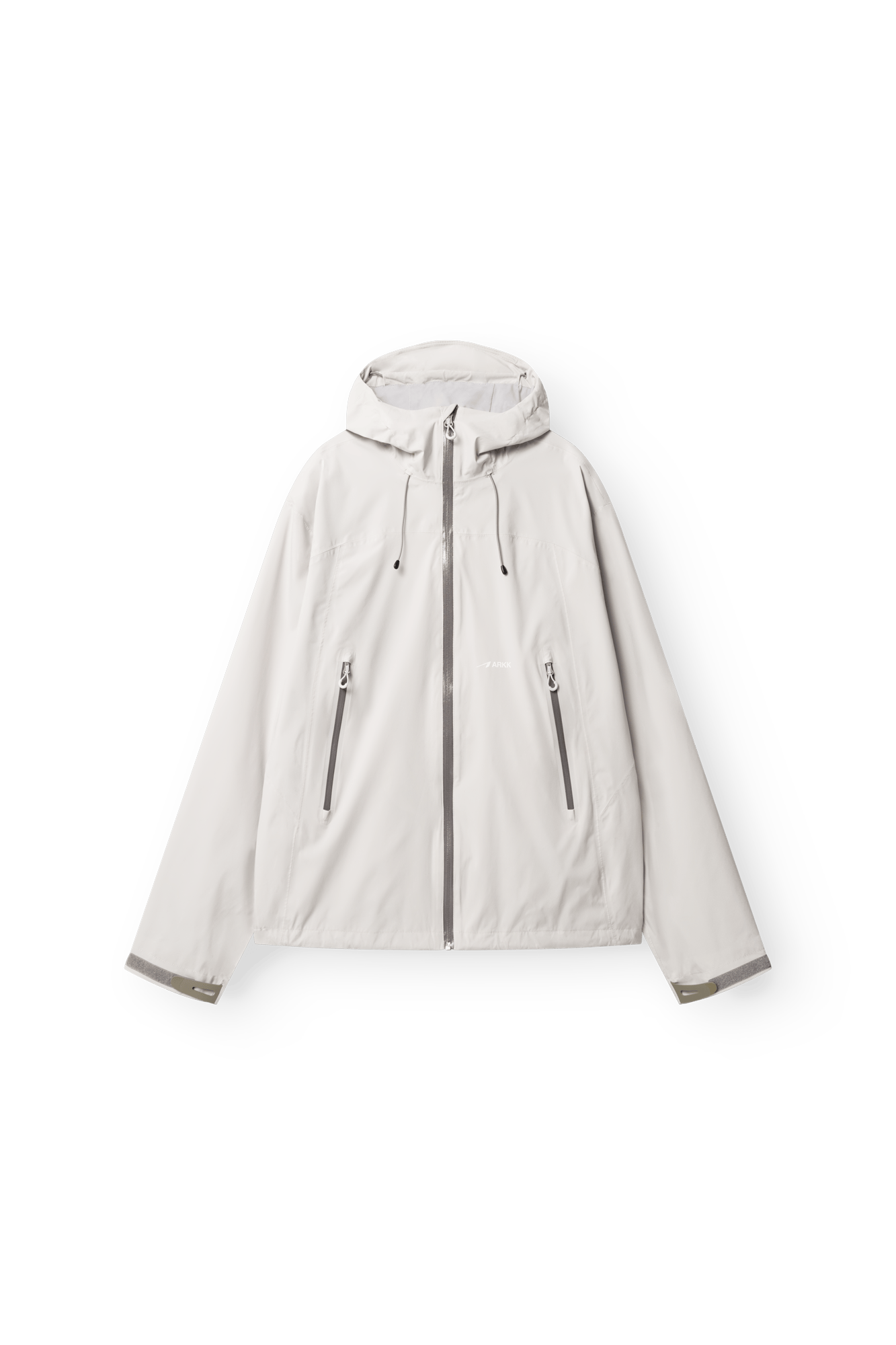 ARKK Apparel Rain Jacket | Bone Grey Jacket
