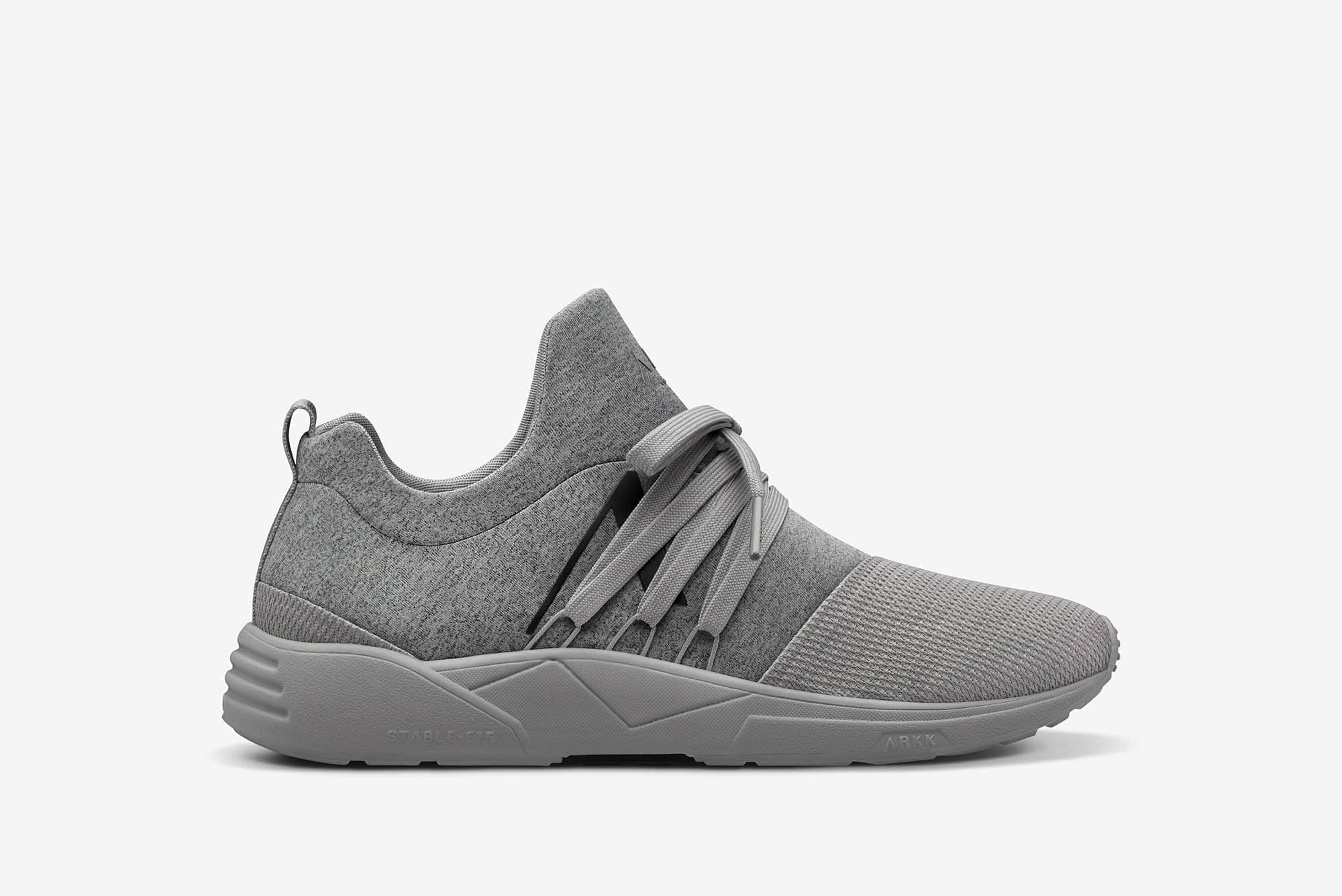 ARKK Collection Raven Mesh S-E15 Grey Melange-Men Raven Grey