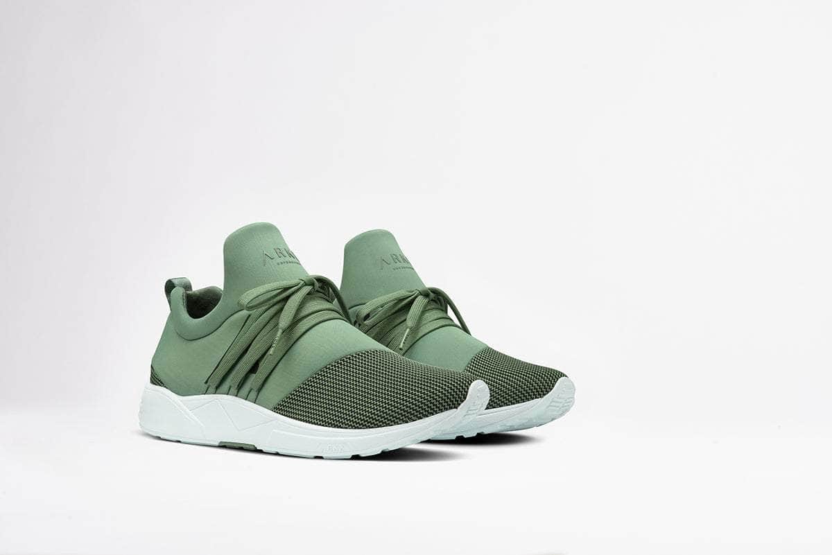 ARKK Collection Raven Mesh S-E15 Sage Green Black - Men Raven Dusty Green