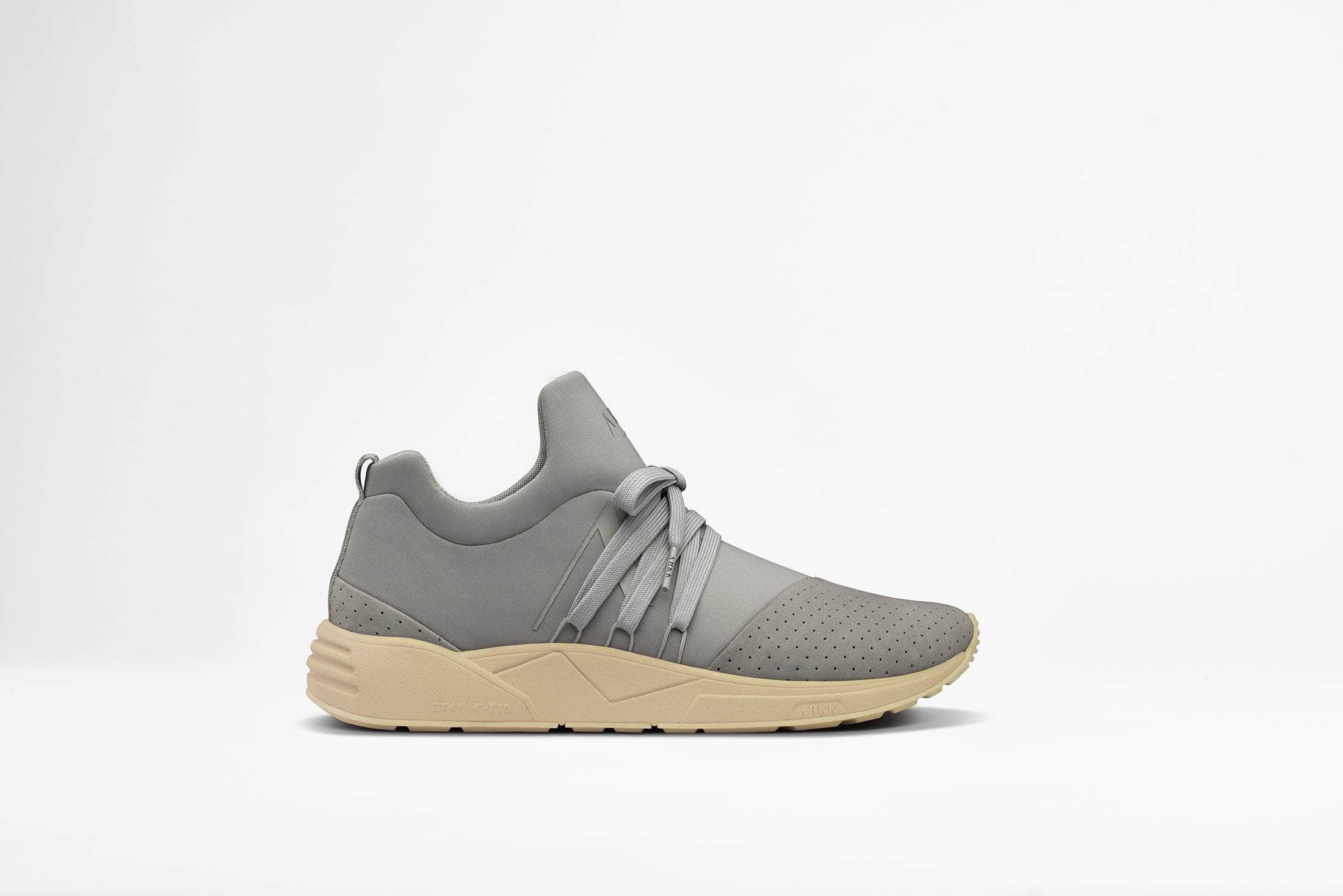 ARKK Collection Raven Nubuck S-E15 Grey Tan - Men Raven Grey