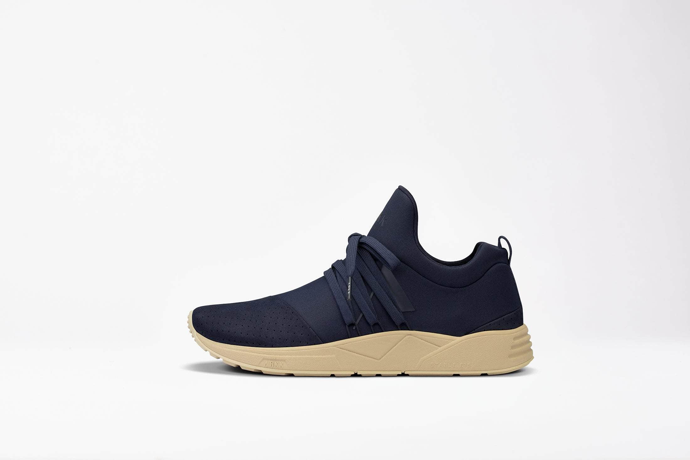 ARKK Collection Raven Nubuck S-E15 Navy Tan - Men Raven Navy