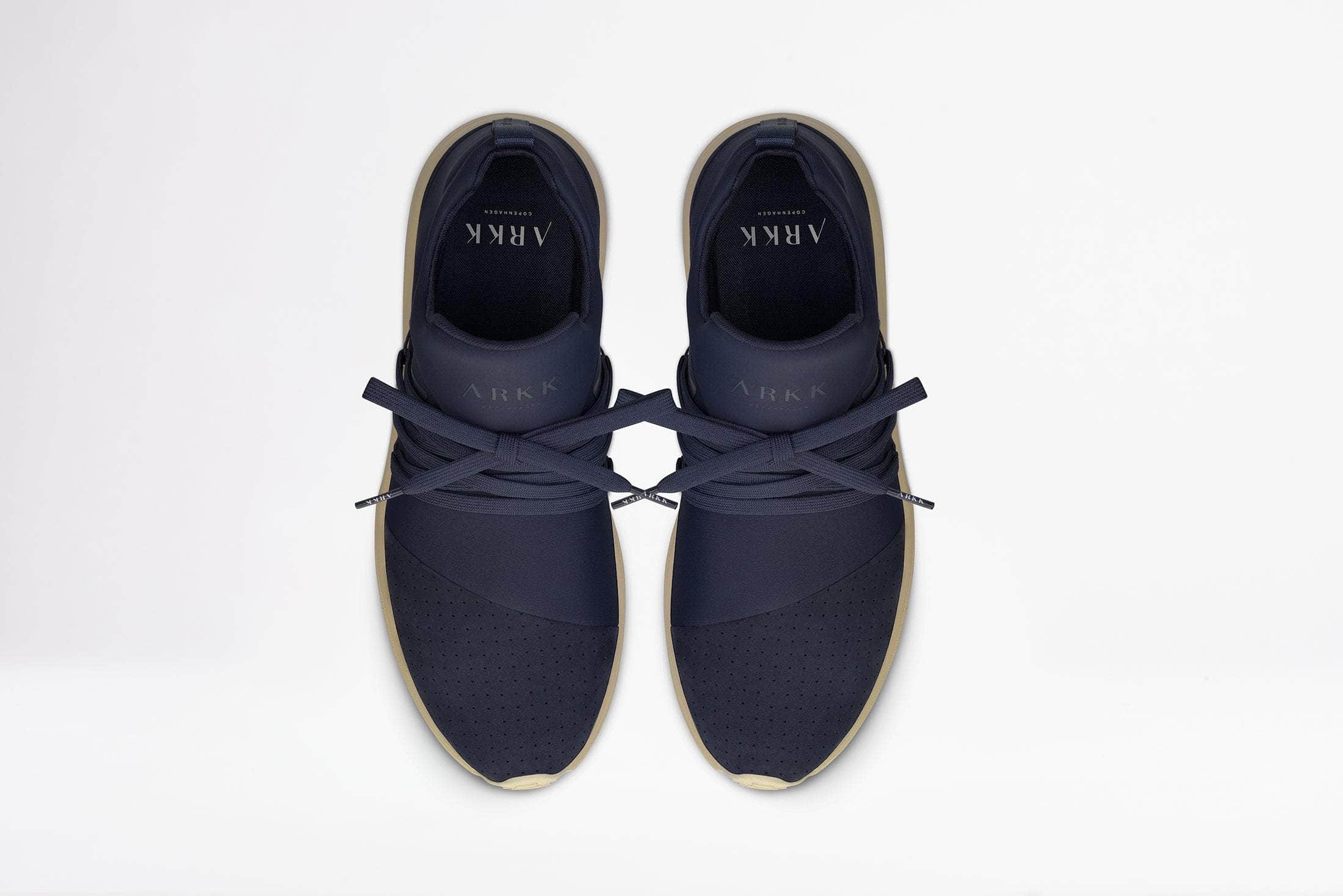 ARKK Collection Raven Nubuck S-E15 Navy Tan - Men Raven Navy