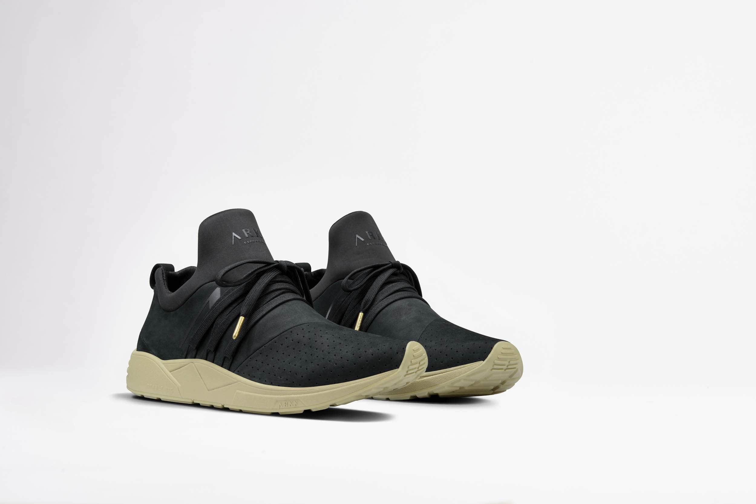 ARKK Collection Raven S-E15 Black Full Nubuck - Men Raven Black