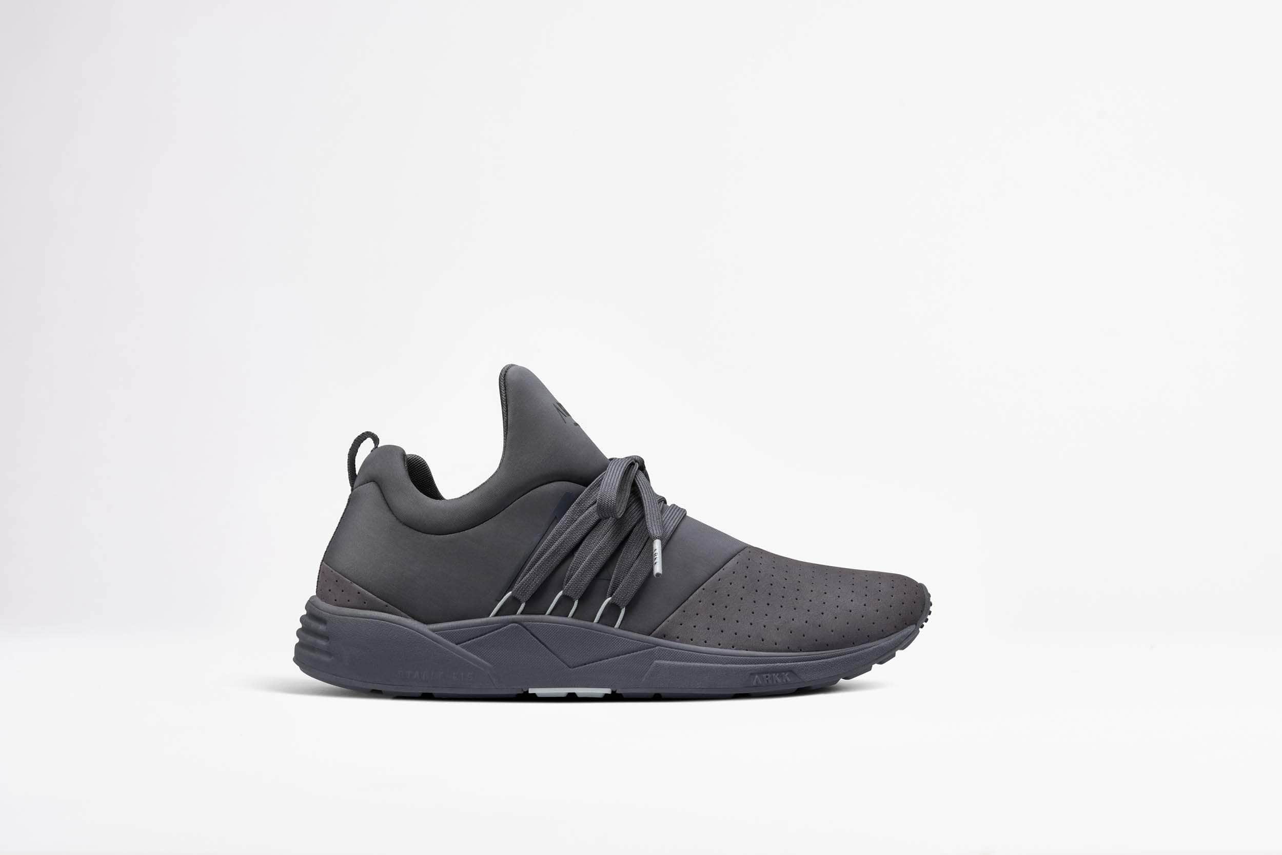 ARKK Collection Raven S-E15 Dark Grey Nubuck - Men Raven Dark Grey