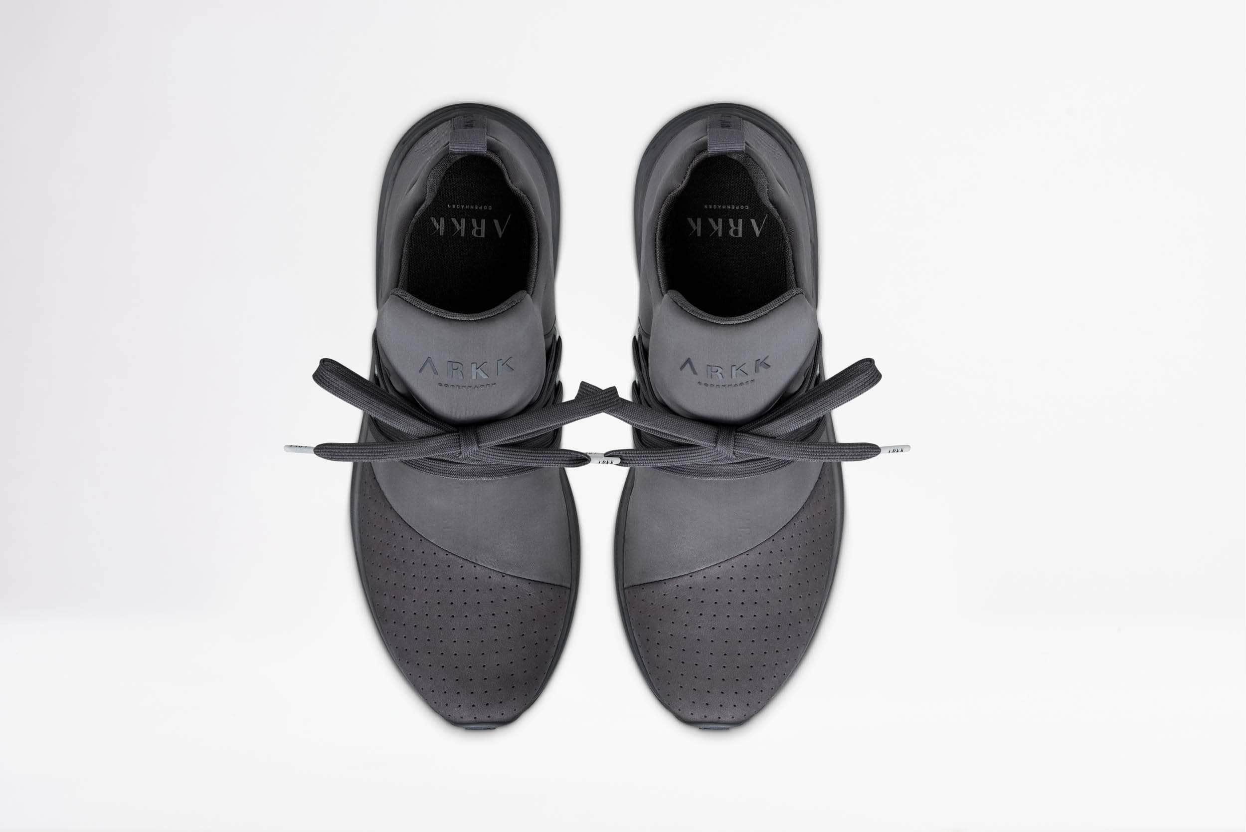 ARKK Collection Raven S-E15 Dark Grey Nubuck - Men Raven Dark Grey