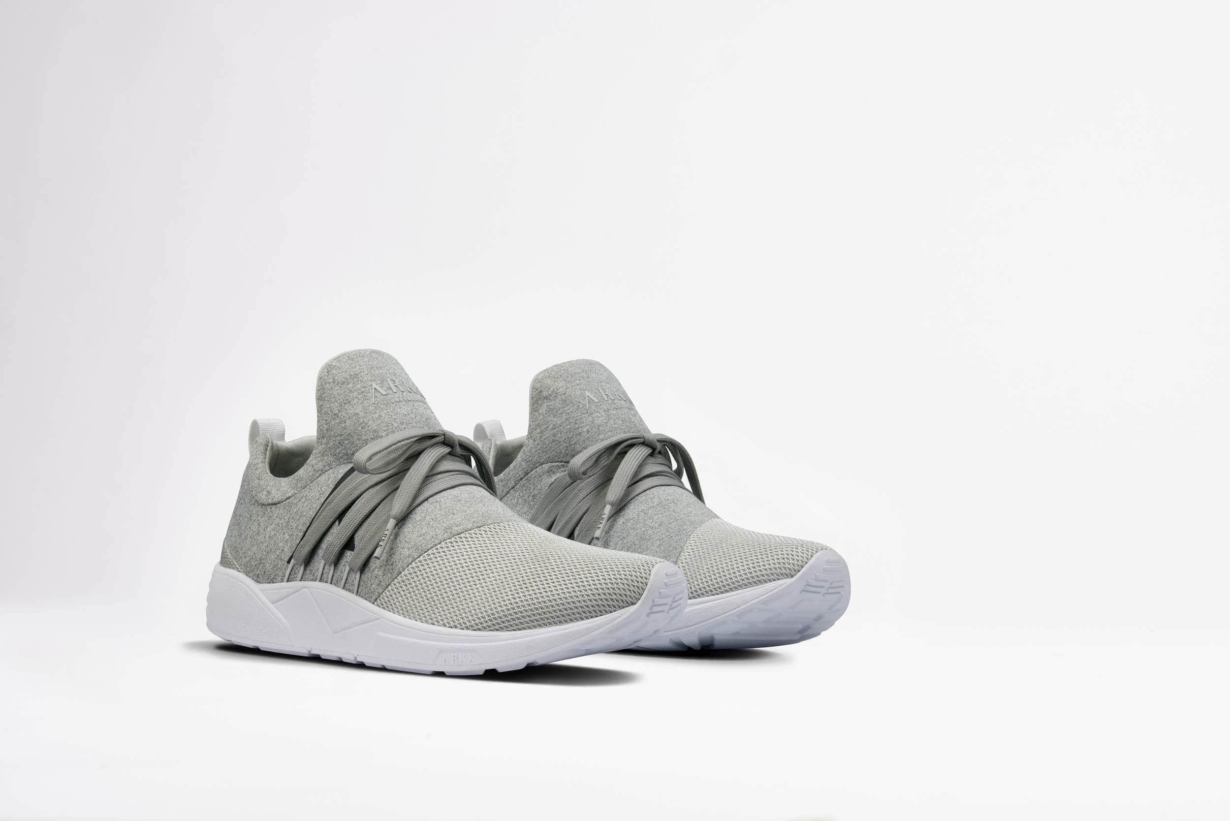 ARKK Collection Raven S-E15 Grey Melange Mesh - Men Raven Light Grey Melange