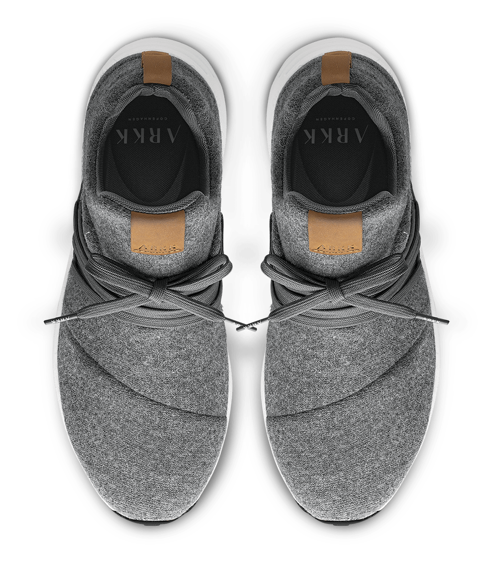 ARKK Collection Raven Wool S-E15 | Dark Grey Brown | Women Raven