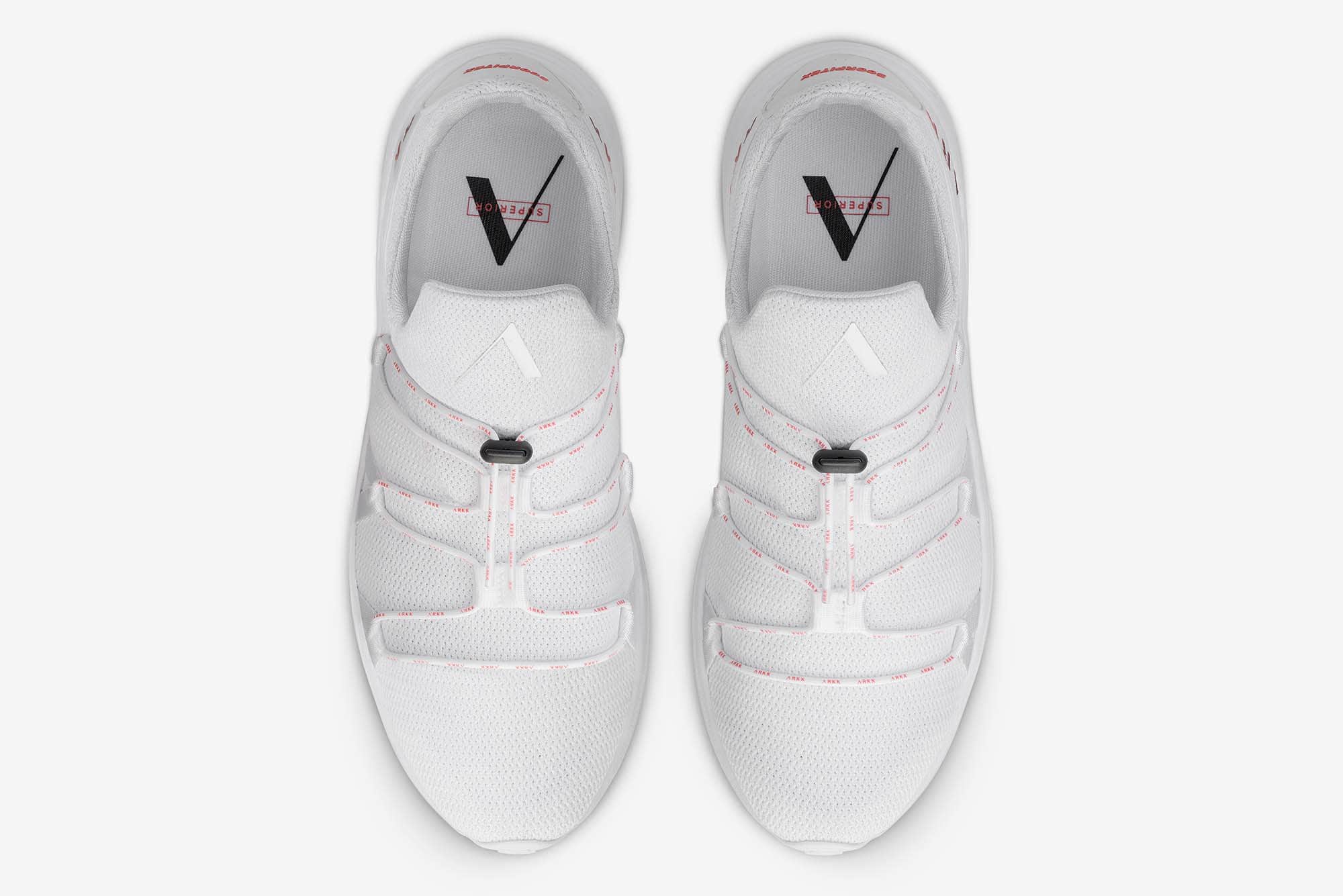ARKK Collection Scorpitex S-E15 White Bright Red - Men Scorpitex White