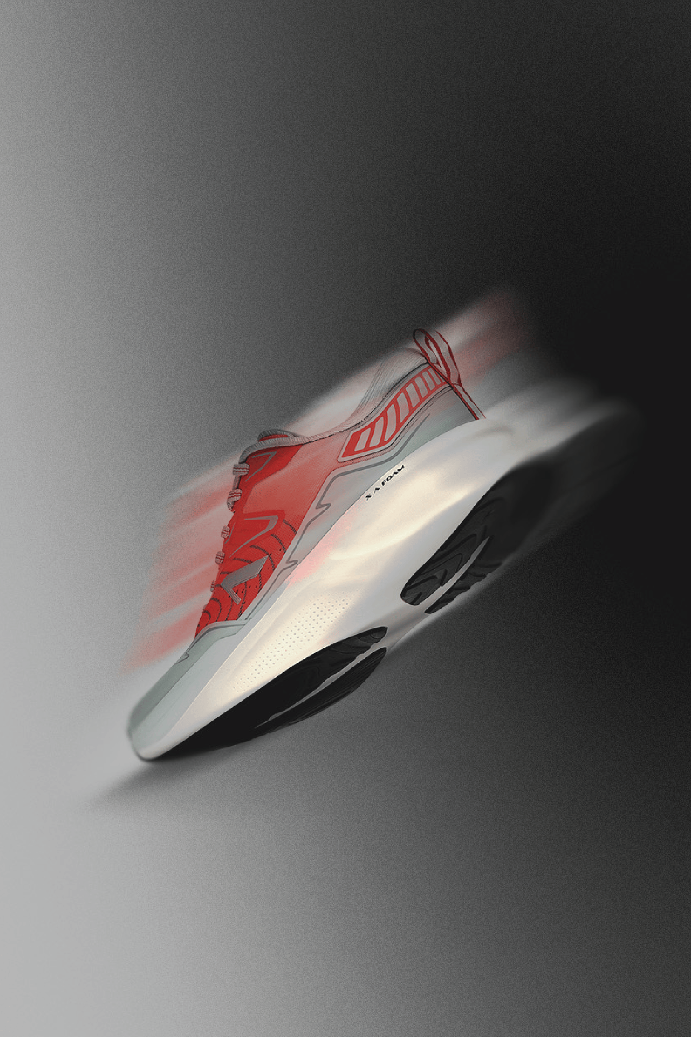 ARKK Main Line Sprint X | Fiery Red Grey Sprint X