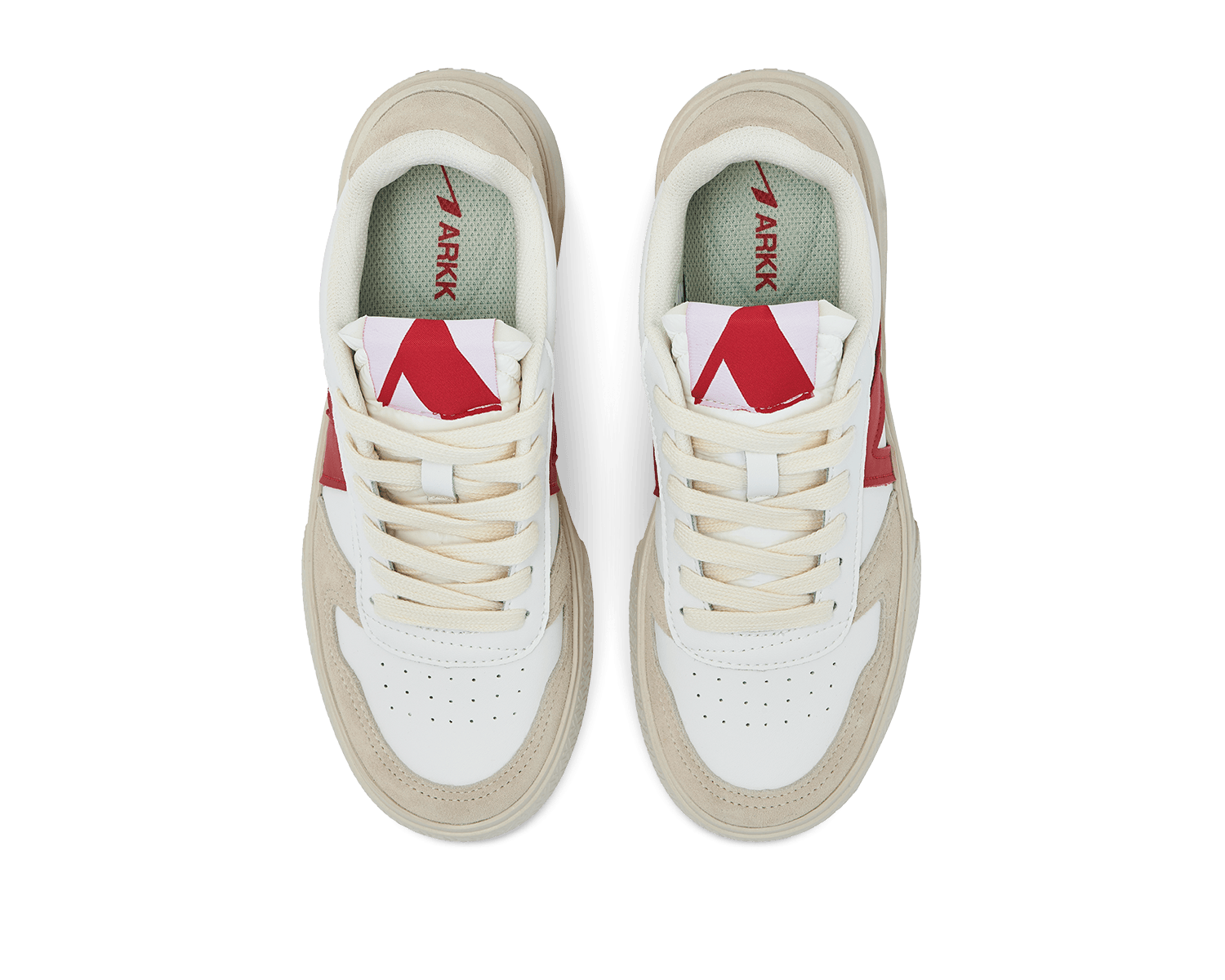 ARKK Essential Line Uncover | Bright White Red Uncover