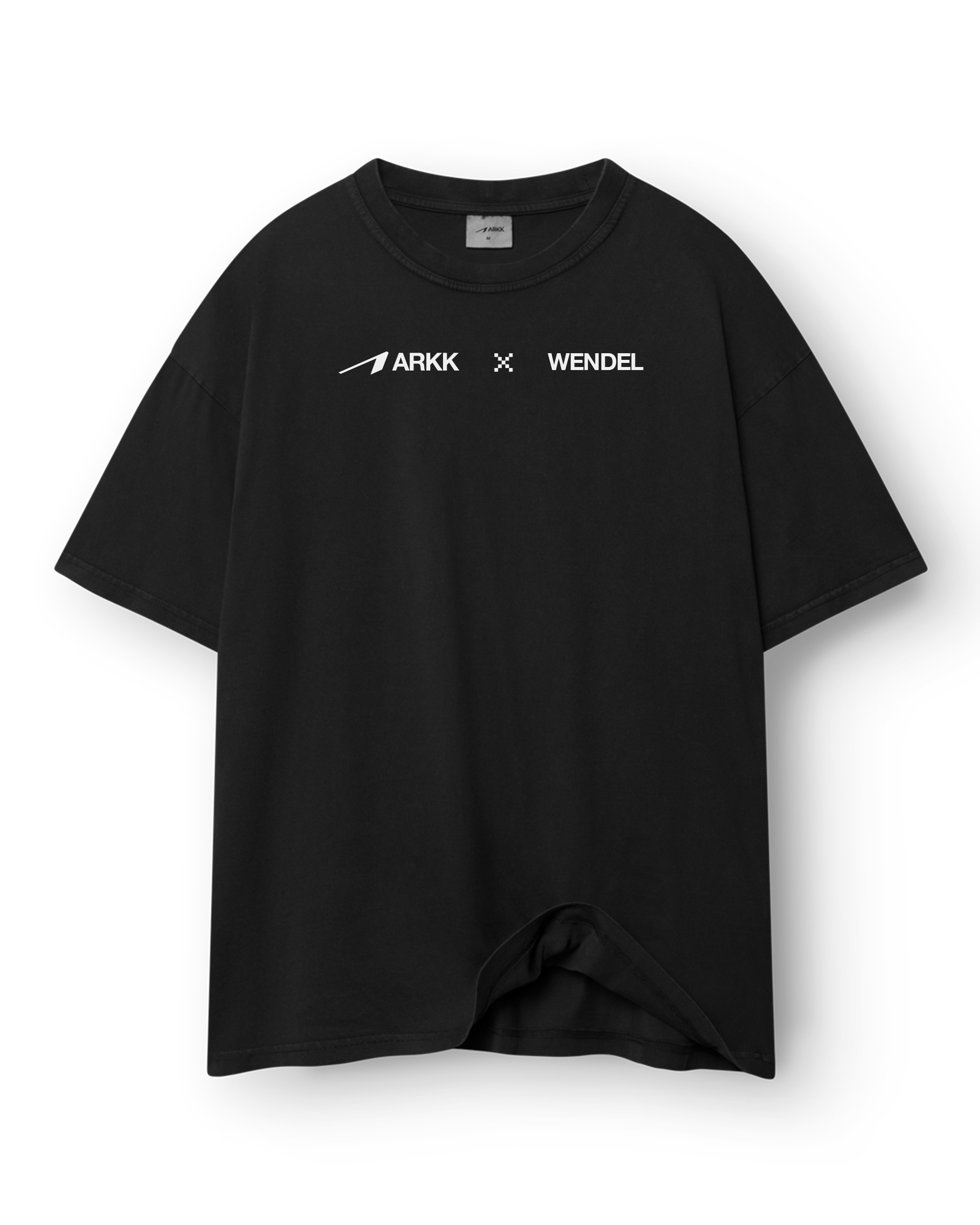ARKK Apparel WENDEL Boxy Tee | Black T-Shirt