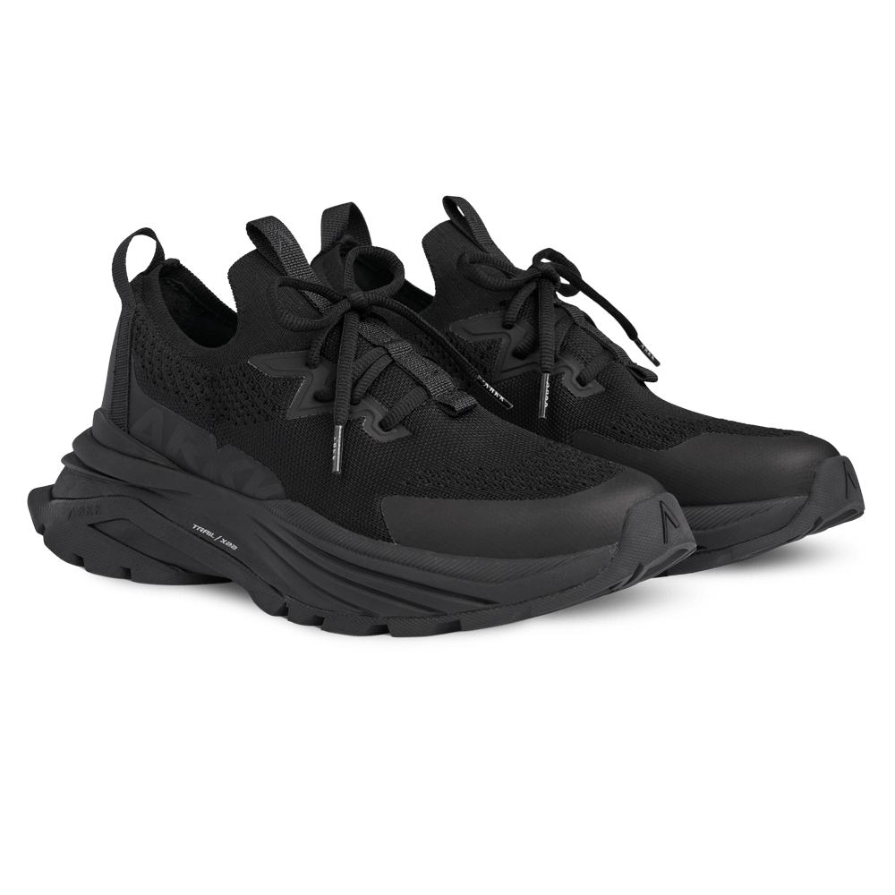 ARKK Collection Waste Zero FG PET TX-22 | Triple Black | Women Waste Zero