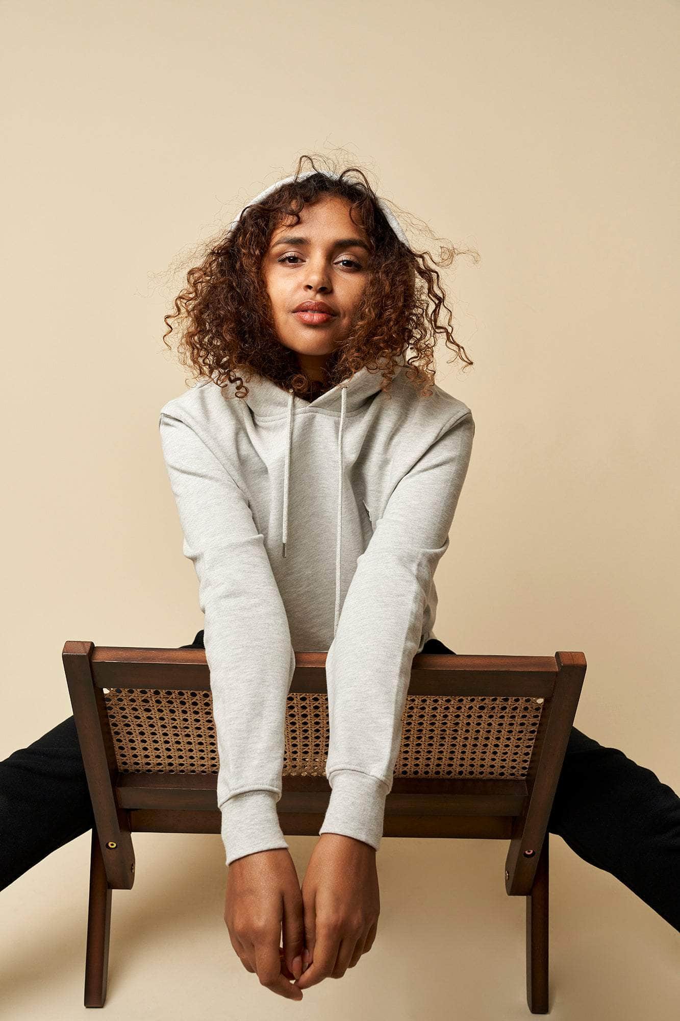 ARKK Apparel ARKK Box Logo Hoodie | Grey Melange Hoodie