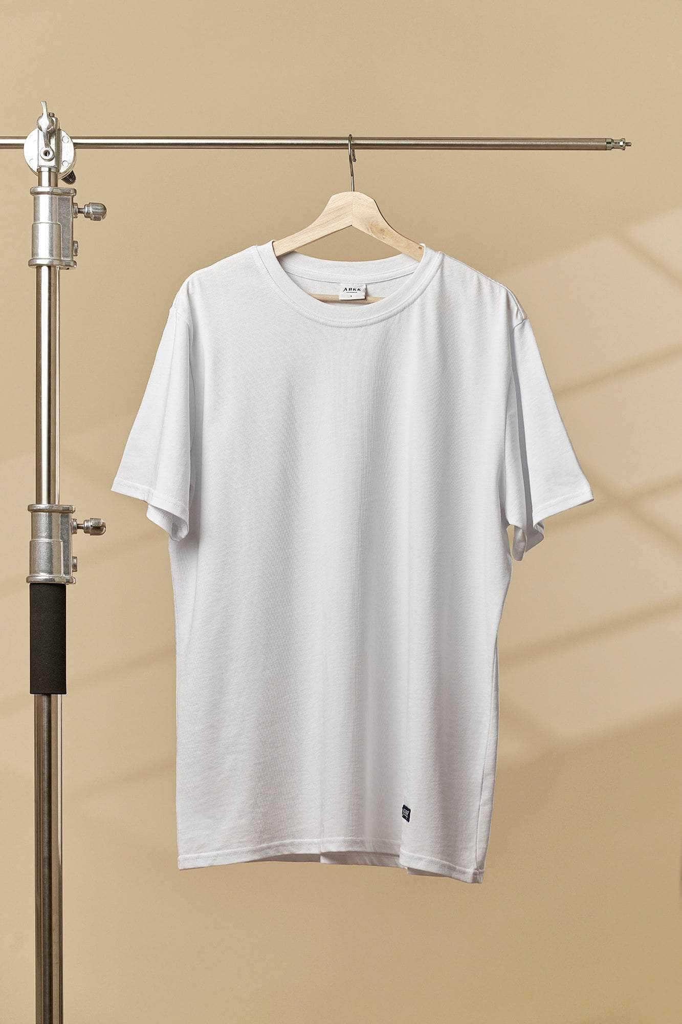 ARKK Apparel ARKK Box Logo Tee | White T-Shirt