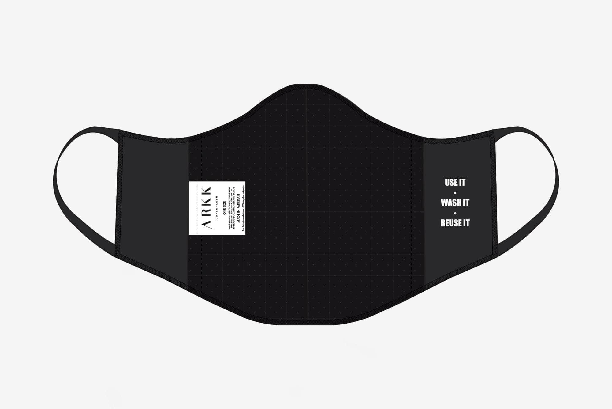 ARKK Accessories ARKK Facemask | Black Facemask