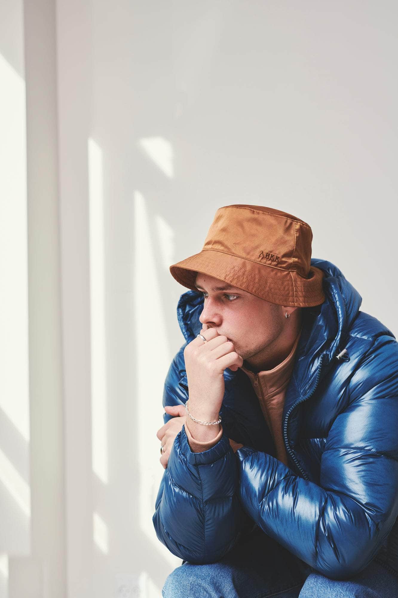 ARKK Accessories ARKK Nylon Bucket Hat | Almond Bucket Hat