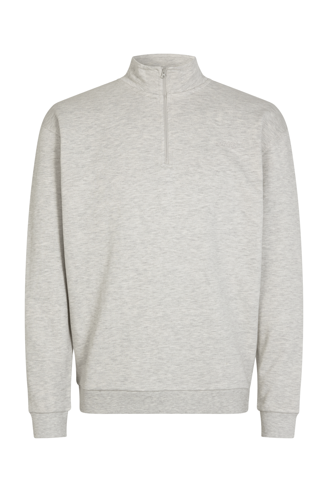ARKK Apparel ARKK Zip Sweatshirt | Grey Melange Sweatshirt