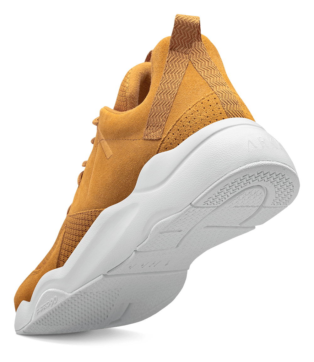 ARKK Collection Asymtrix Suede 3.0 F-PRO90 | Mustard | Men Asymtrix
