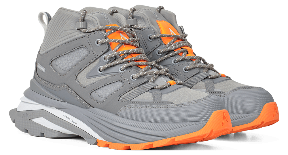 ARKK Collection Duratek Nylon HL TX-22 | Ghost Gray Fall Orange | Men Duratek