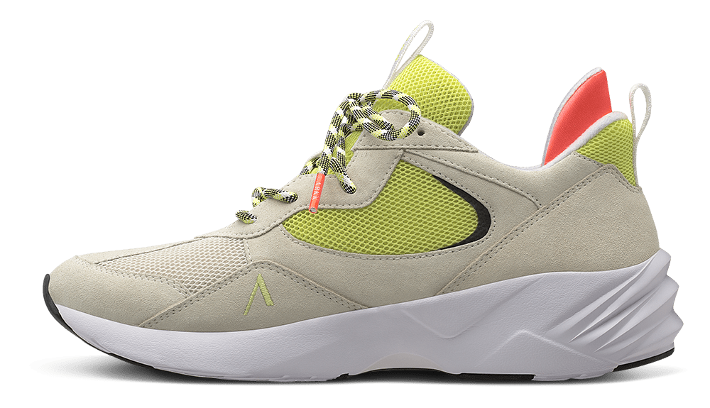 ARKK Collection Kanetyk Suede W13 | Off White Neon Lime | Women Kanetyk