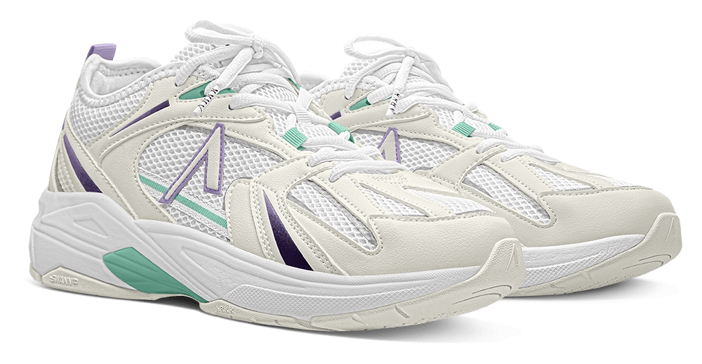 ARKK Collection Oserra Mesh S-SP | White Pastel Mint | Women Oserra