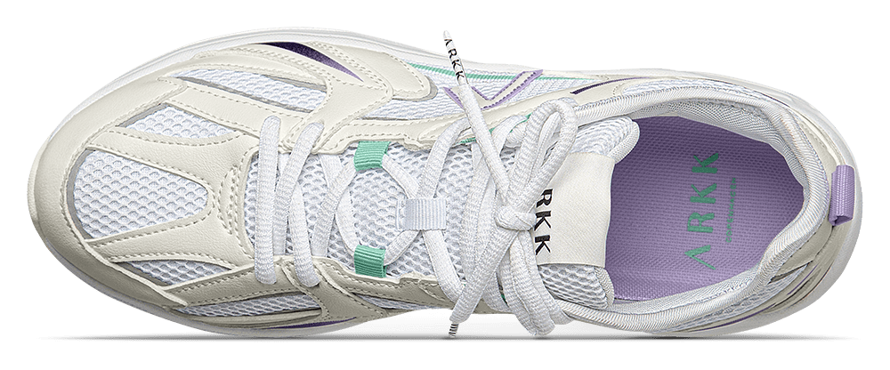 ARKK Collection Oserra Mesh S-SP | White Pastel Mint | Women Oserra