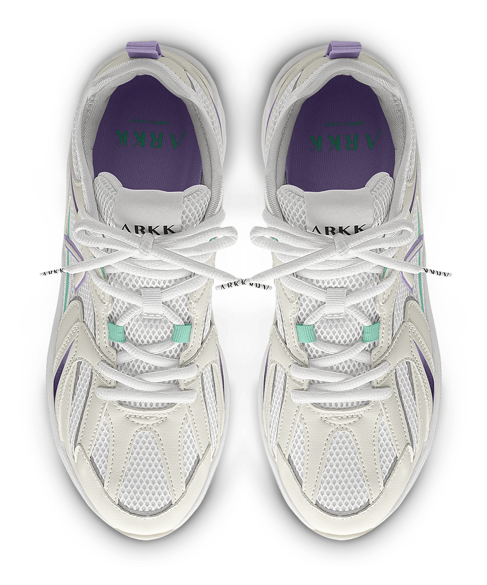 ARKK Collection Oserra Mesh S-SP | White Pastel Mint | Women Oserra