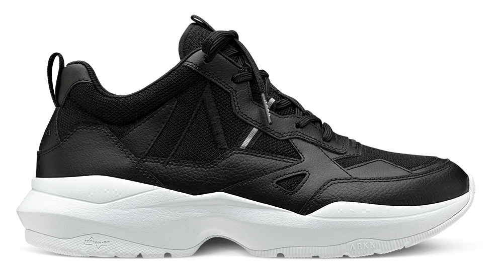 ARKK Collection Quantm Leather T-G9 | Black White | Men Quantm