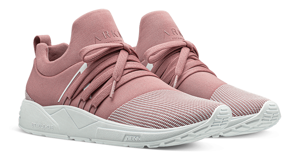 ARKK NOS Raven Mesh PET S-E15 | Ash Rose White | Women Raven