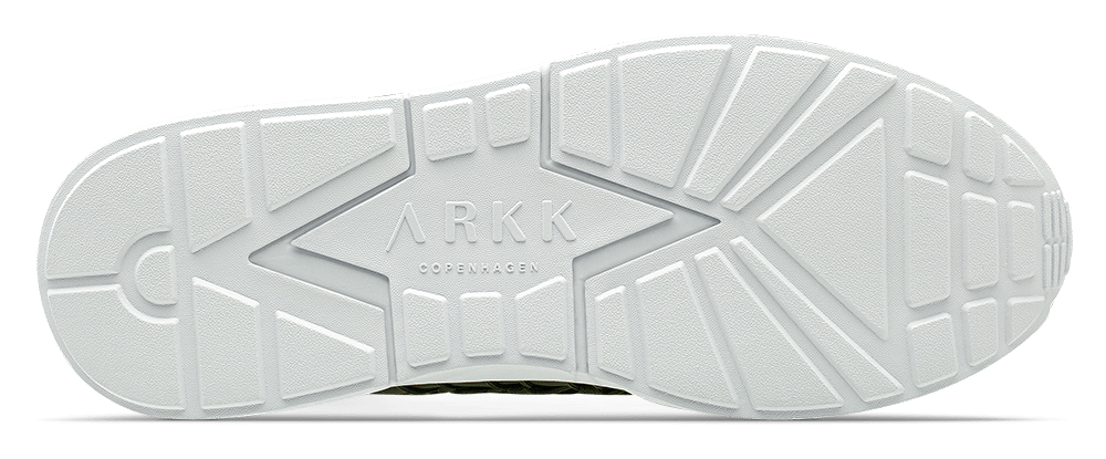ARKK NOS Raven Mesh PET S-E15 | Dark Army White | Men Raven