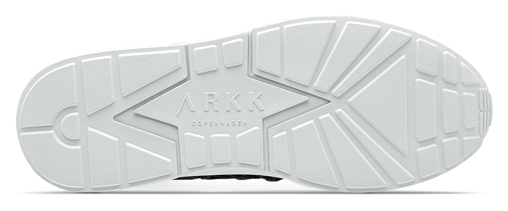 ARKK NOS Raven Mesh PET S-E15 | Jet Black White | Women Raven