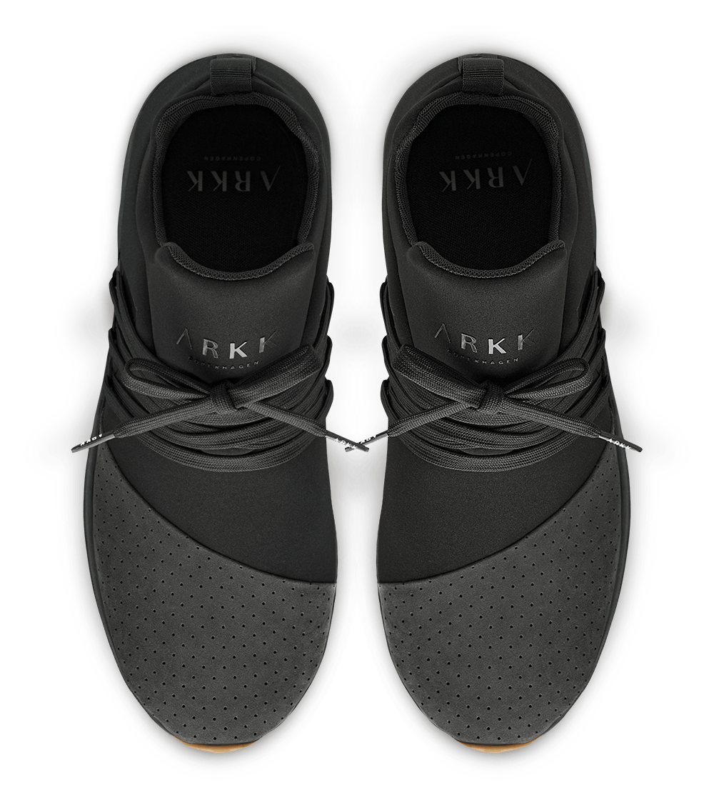 ARKK Collection Raven Nubuck S-E15 Vibram | Black Gum | Men Raven