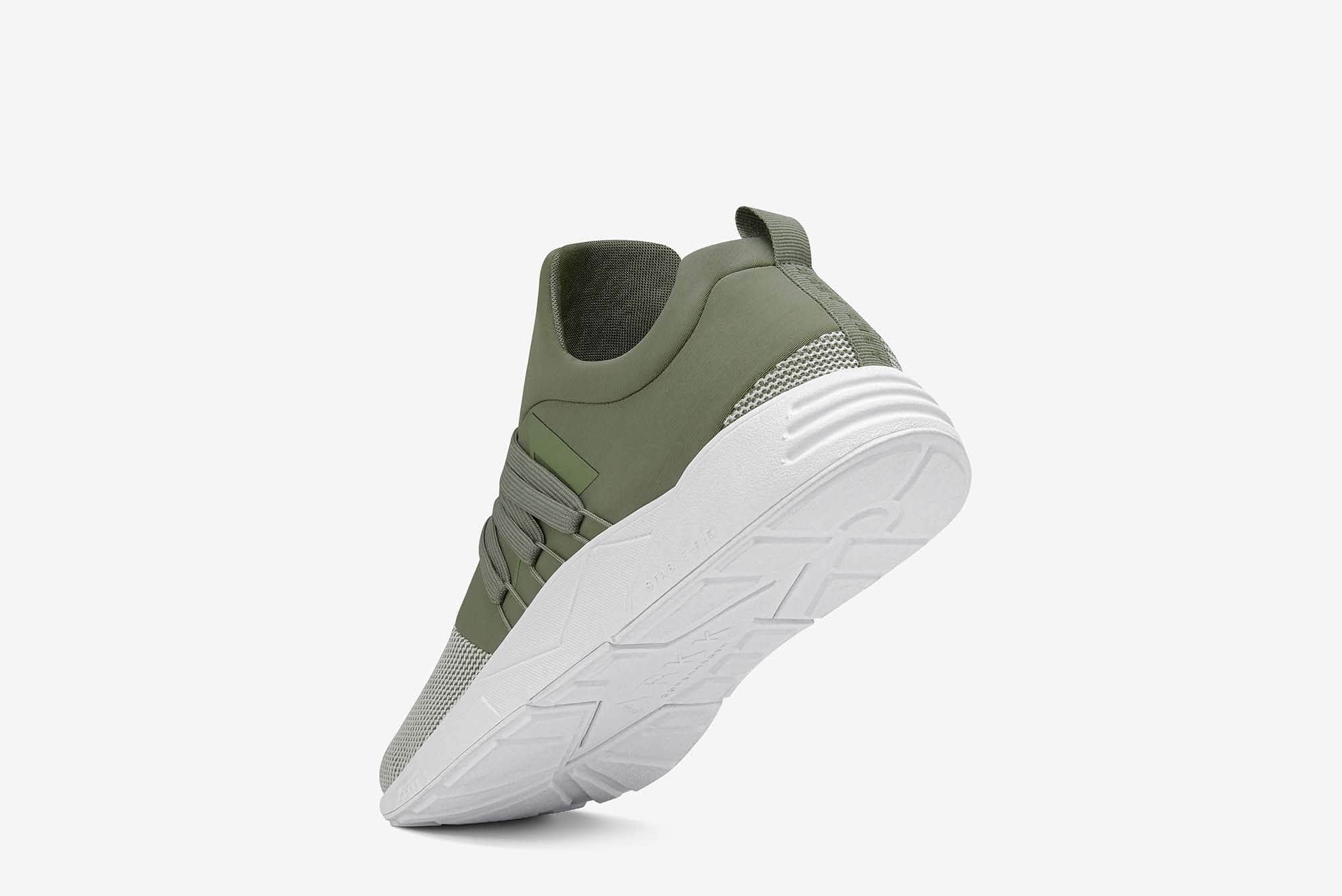 ARKK Collection Raven S-E15 | Granite Green Off White Mesh | Men Raven