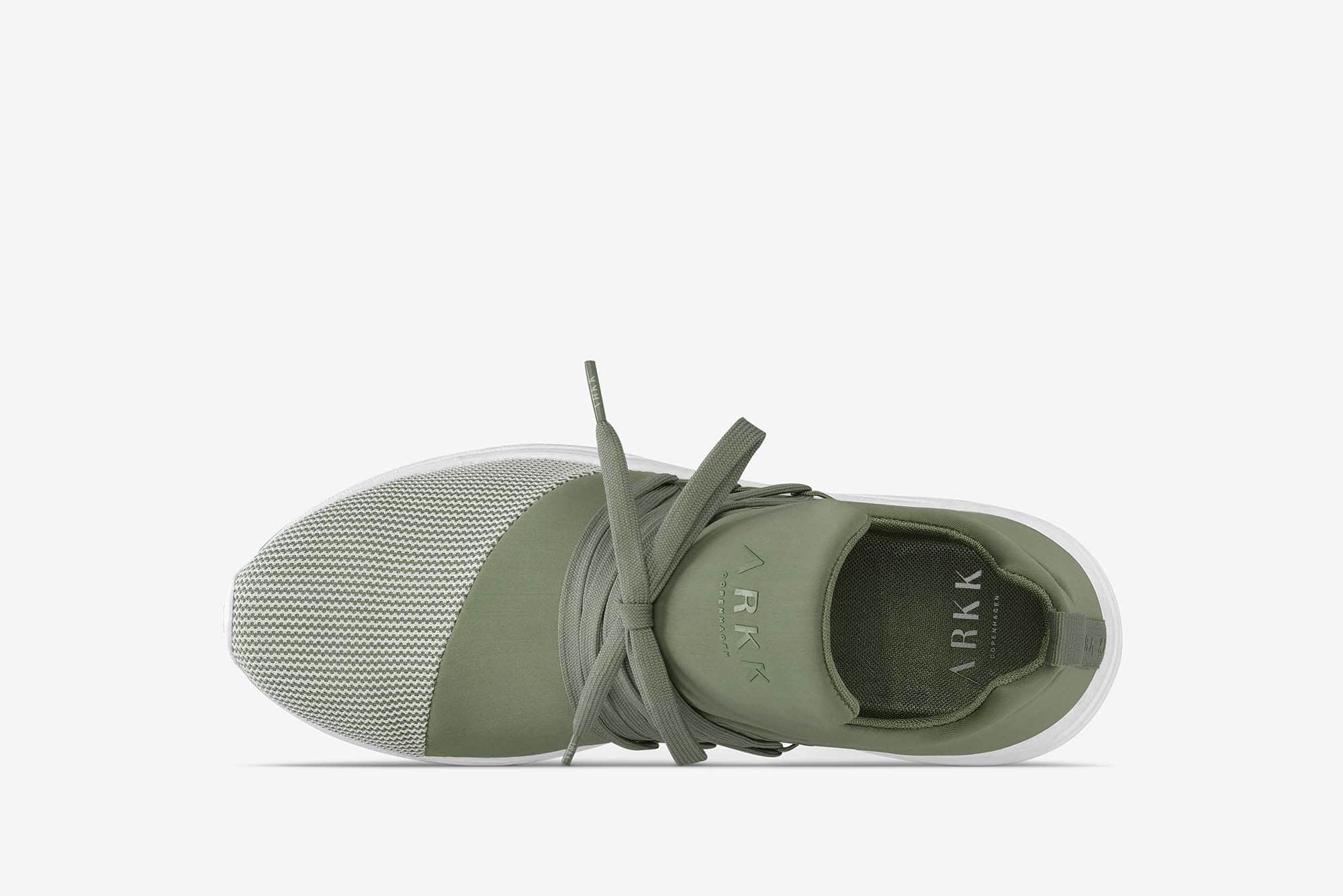 ARKK Collection Raven S-E15 | Granite Green Off White Mesh | Men Raven