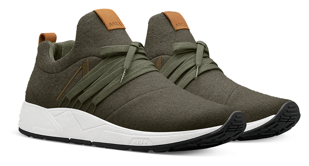 ARKK Collection Raven Wool S-E15 | Dark Army Brown | Men Raven