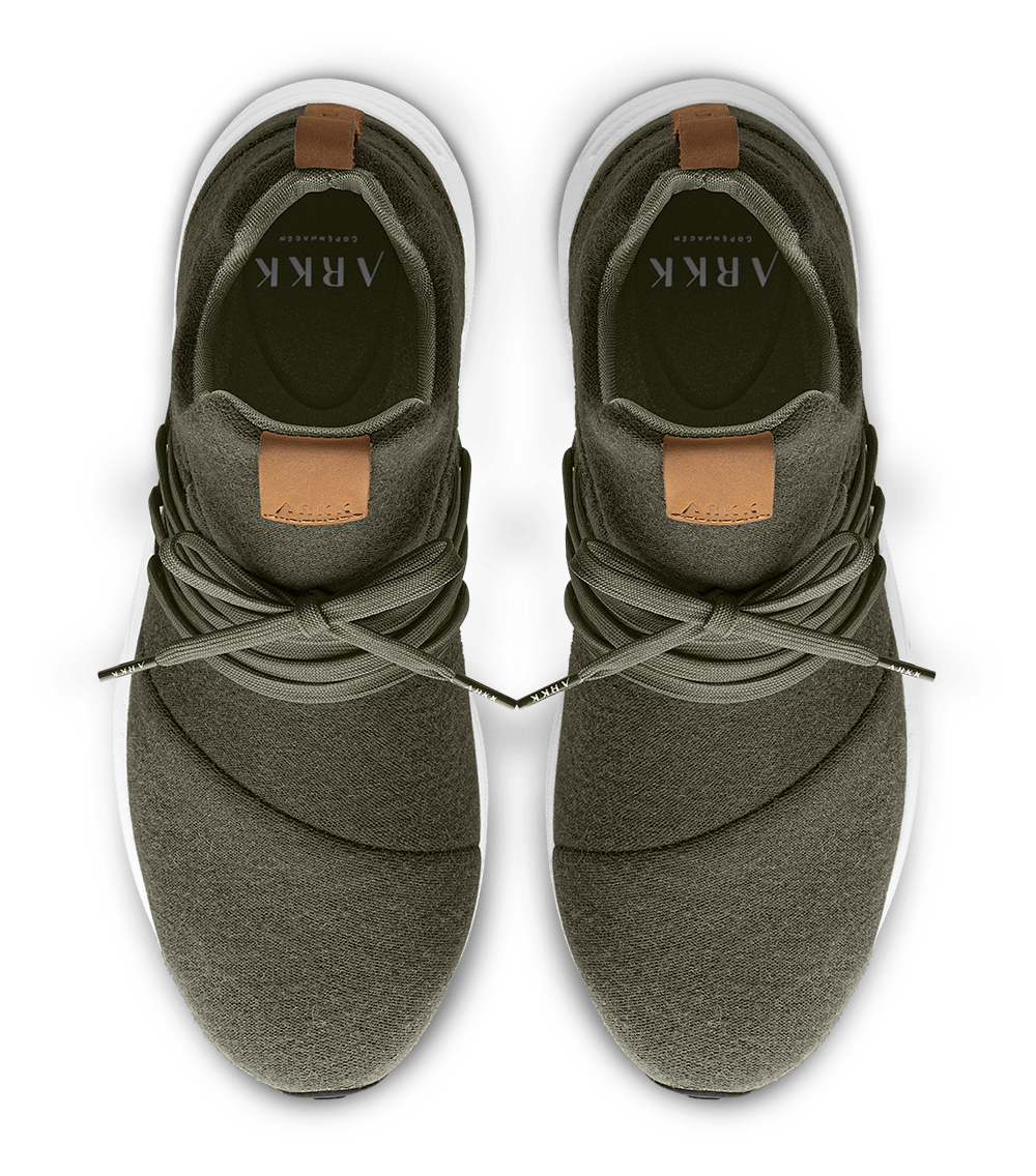 ARKK Collection Raven Wool S-E15 | Dark Army Brown | Men Raven