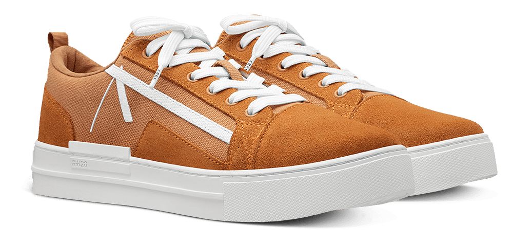 ARKK Collection Sommr Canvas PET Suede R-H20 | Golden Ochre White | Men Sommr