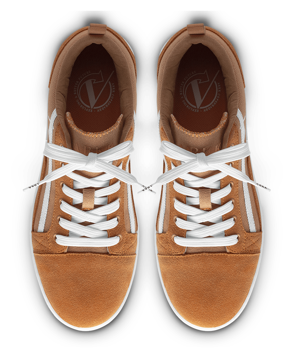 ARKK Collection Sommr Canvas PET Suede R-H20 | Golden Ochre White | Men Sommr