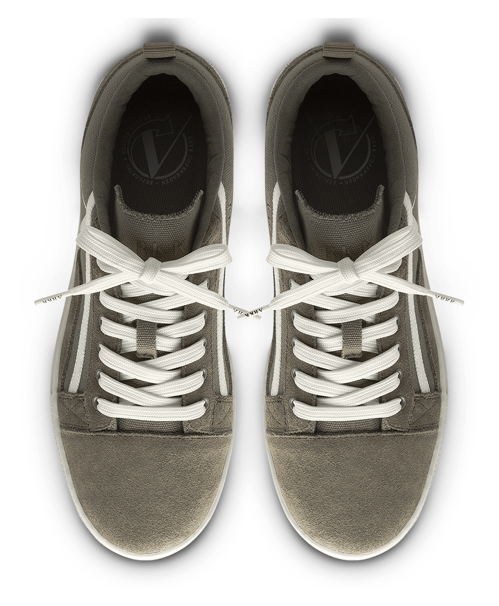 ARKK Collection Sommr Canvas PET Suede R-H20 | Granite Green Marshmallow | Men Sommr