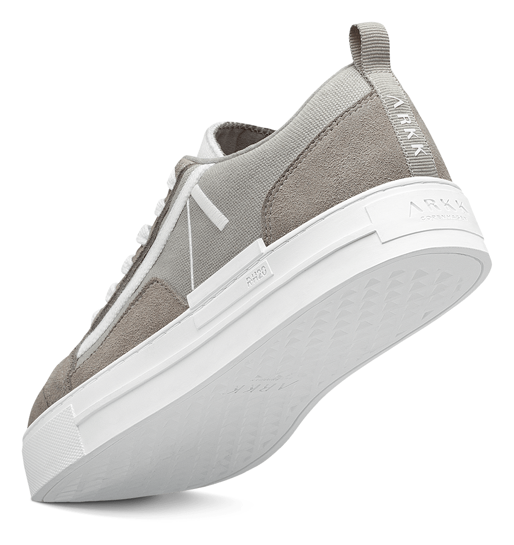 ARKK Collection Sommr Canvas PET Suede R-H20 | Ice Grey White | Women Sommr
