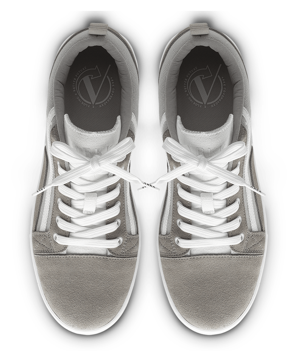 ARKK Collection Sommr Canvas PET Suede R-H20 | Ice Grey White | Women Sommr